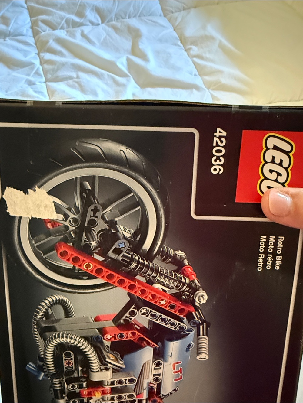 Brand NEW. Never been opened. Lego Technic Blue and Red Street Motorcycle- LT1 - Picture 10 of 12